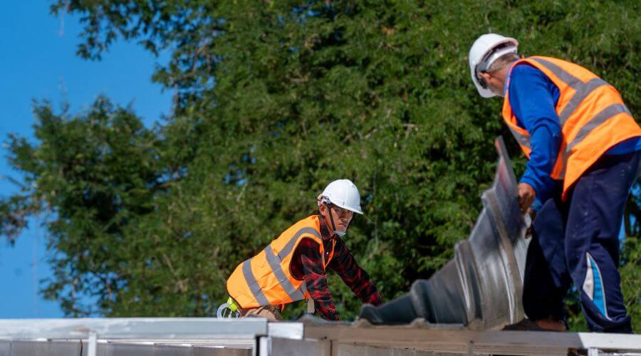 Professional new roof installation services in Eau Claire, MI